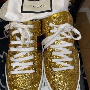 Gucci Ace glitter sneakers